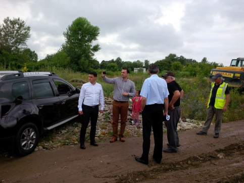 FOTO. Au început lucrările la Centura municipiului Târgovişte