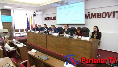 VIDEO. Conferința de lansare  a celui mai important proiect de reabilitare şi modernizare a infrastructurii rutiere: DJ720, DJ720B, DJ711 şi DJ101B din judeţul Dâmbovița