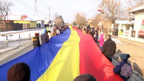 VIDEO. 100 de ani de la Marea Unire, marcaţi cum se cuvine la Răcari