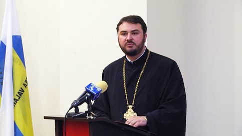 VIDEO. Crucea Roşie Dâmboviţa are un nou preşedinte, pr. Ionuţ Ghibanu, vicar eparhial  al Arhiepiscopiei  Târgovişte