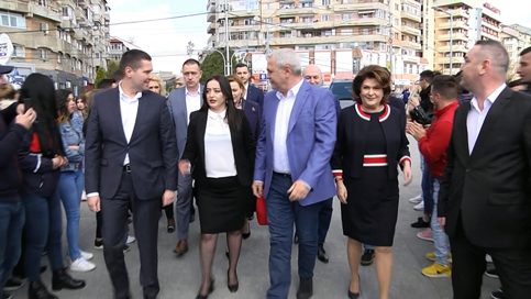 VIDEO. PSD Dâmboviţa şi-a ales o nouă conducere  în prezenţa liderului Liviu Dragnea