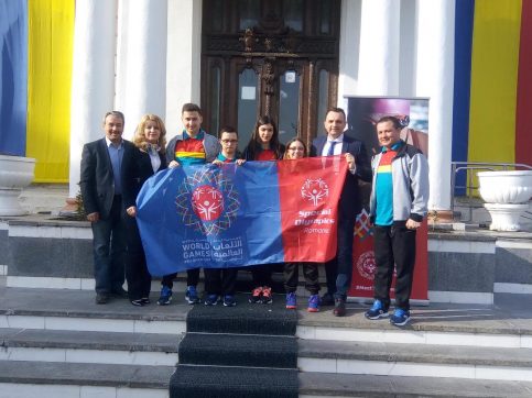 VIDEO.Primăria Târgoviște  susţine delegaţia României  la Jocurile Mondiale de Vară Special Olympics, Abu Dhabi 2019