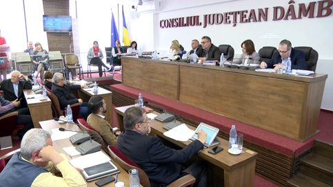 VIDEO. Bugetul CJ Dâmboviţa a fost votat.   Consilierii PNL au votat împotrivă