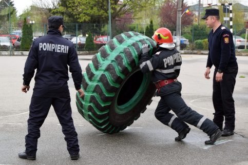 “CEL MAI PUTERNIC POMPIER” în cadrul ISU Dâmboviţa