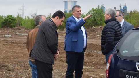 Noul  preşedinte CJ, Alexandru  Oprea    a început  deja  să inspecteze obiectivele  de investiții