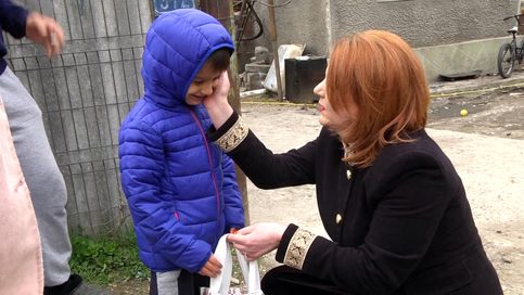 VIDEO. OFSD Dâmboviţa: Gest de umanitate și generozitate  pentru familia Maria din comuna  Răzvad