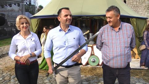 VIDEO. Festivalul  Dracula Medieval   a dat  viaţă  cetăţii Târgovişte 