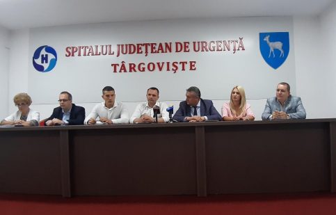 VIDEO. Aparatură  medicală  de ultimă generaţie în  valoare de  500.000 lei, donată   Spitalului Judeţean de Urgenţe  Târgovişte   