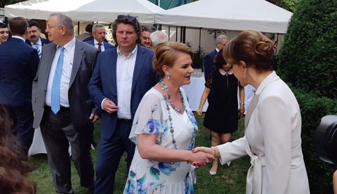 Deputatul Claudia Gilia a onorat invitația la recepția organizată cu ocazia celebrării Zilei Naţionale a Franței