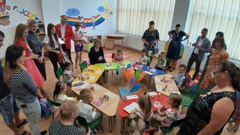 VIDEO. Deschiderea noului an şcolar şi inaugurarea grădiniţei  la Raciu