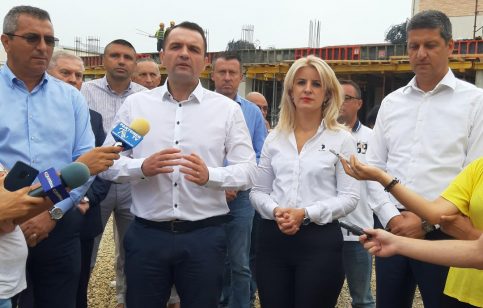 VIDEO. Școala nr.13  „Matei Basarab”   din Târgovişte se  află într-un stadiu de realizare foarte bun dată fiind amploarea proiectului și complexitatea lucrărilor