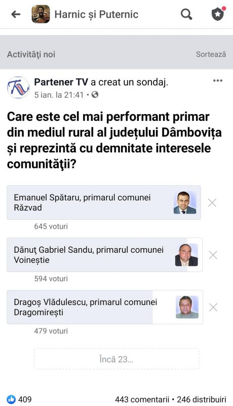 Comunele Răzvad, Voinești și Dragomirești au rezultate administrative remarcabile