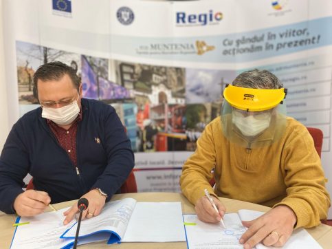 Astăzi,3 aprilie 2020,a fost semnat contractul de finanțare cu fonduri europene pentru modernizarea și extinderea Liceului Tehnologic Pucioasa