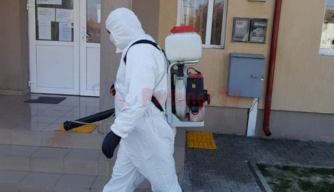 VIDEO. Poiana: Străzile au fost dezinfectate ca măsură de prevenire a răspândirii COVID-19