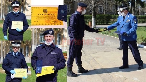 14 jandarmi dâmbovițeni avansaţi în grad de Ziua Jandarmeriei iar plutonierul-adjutant Neagoe Ionuț-Georgian este “Jandarmul de onoare al Inspectoratului de Jandarmi Județean Dâmbovița”