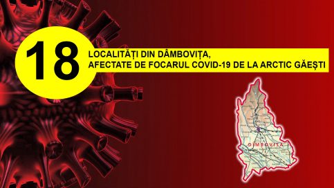 Lista cu localitățile unde au fost confirmate cele 31 de cazuri noi COVID-19 de la Arctic