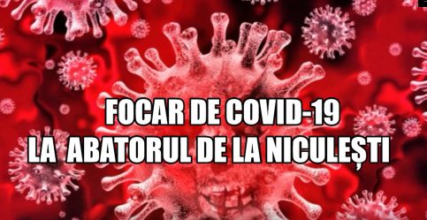 ULTIMA ORĂ: FOCAR de COVID-19 la Abatorul de la Niculești. Se ia în calcul ÎNCHIDEREA unității