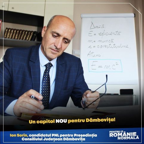 Mesajul pentru dâmbovițeni al candidatului PNL pentru președinția Consiliului Județean Dâmbovița