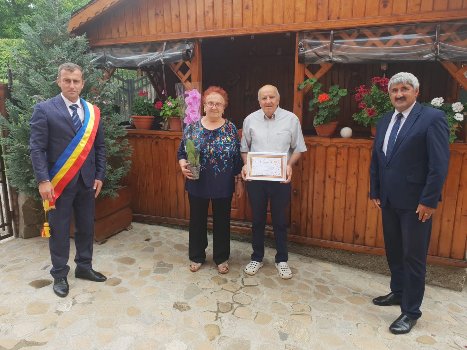 Premierea cuplurilor care au împlinit 50 de ani de căsătorie, de către Primăria Moroeni