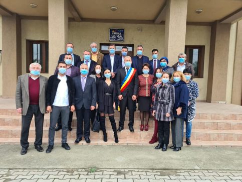 Marian Șerban a depus jurământul pentru al cincilea mandat de primar al comunei Poiana