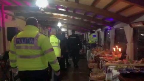 Petrecere oprită de poliţiştii din Găești