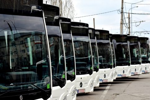 La Târgoviște, în aprilie, cele 28 de autobuze Mercedes-Benz Citaro Hybrid vor fi în circulație