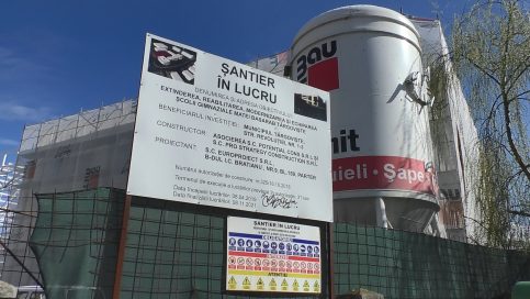 Şcoala Gimnazială “Matei Basarab”, ample lucrări de reabilitare și modernizare. VIDEO