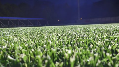 Primele probe la nocturna stadionului ”Eugen Popescu”. VIDEO
