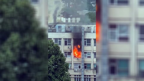 INCENDIU la Spitalul de copii Sfânta Maria din Iași