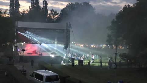 Concert de muzică electronică și Spectacol de lasere și foc. VIDEO