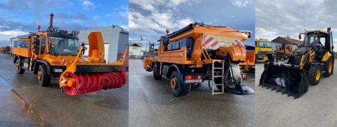 LDP Dâmbovița are în dotare un nou UNIMOG U 500,  utilaj pentru întreținerea drumurilor pe timp de iarnă