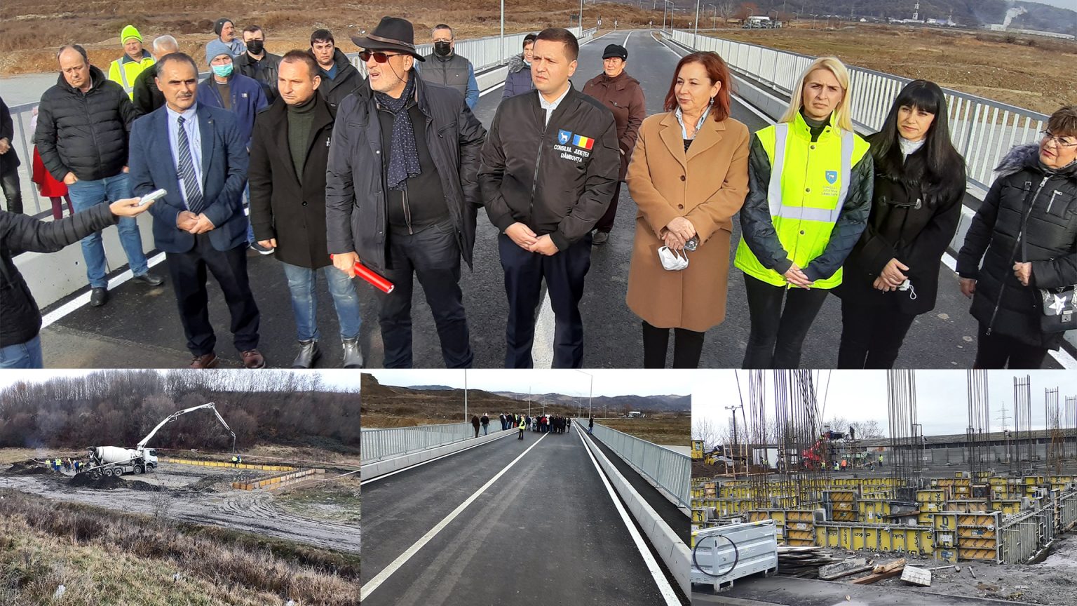 S-a deschis circulației, noul pod peste râul Ialomiţa dintre Şotânga şi Doiceşti. VIDEO