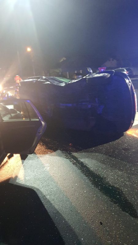 La primele ore ale dimineții, accident pe DN71 intersecție Ulmi-Sagricom