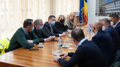 Prefectura Dâmbovița, CJ Dâmbovița și Primăria Târgoviște au avut o întâlnire de lucru cu reprezentanții grupului italian ”Beltrame”