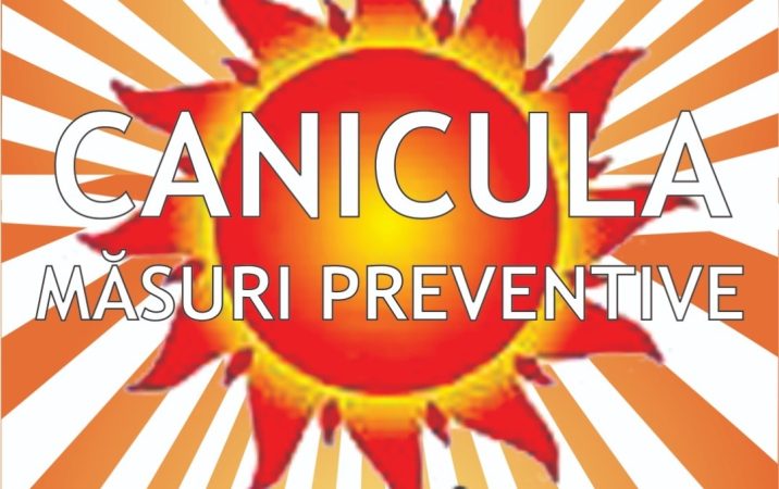 ATENȚIE! Recomandări privind protecția pe timpul caniculei