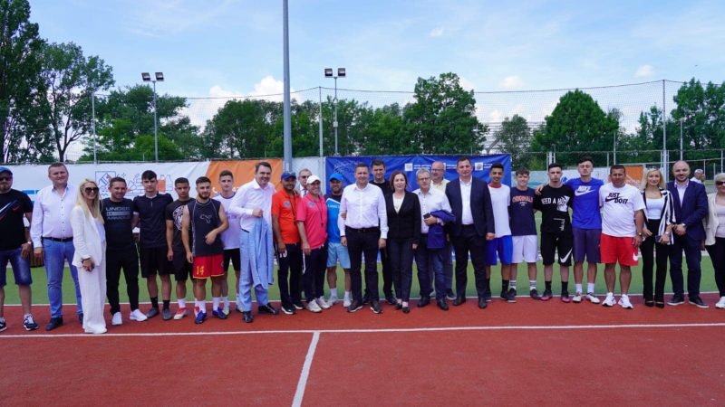Cupa Liceelor Pro Activ la fotbal-tenis câștigată de Liceul Tehnologic Nucet, competiție în cadrul Zilelor Județului Dâmbovița