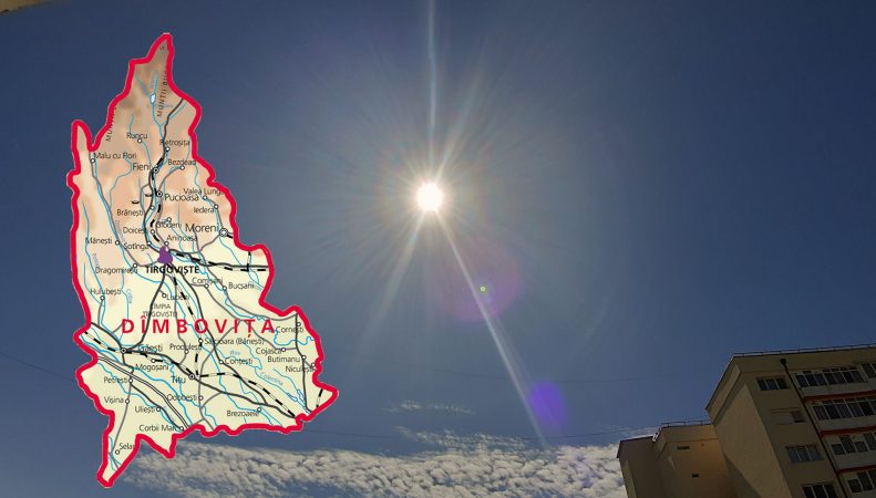 INFORMARE METEOROLOGICĂ pentru județul Dâmbovița, CANICULĂ urmată de FURTUNI