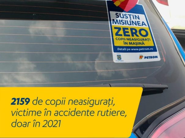 Campania „Misiunea Zero Copii neasigurați în mașină”