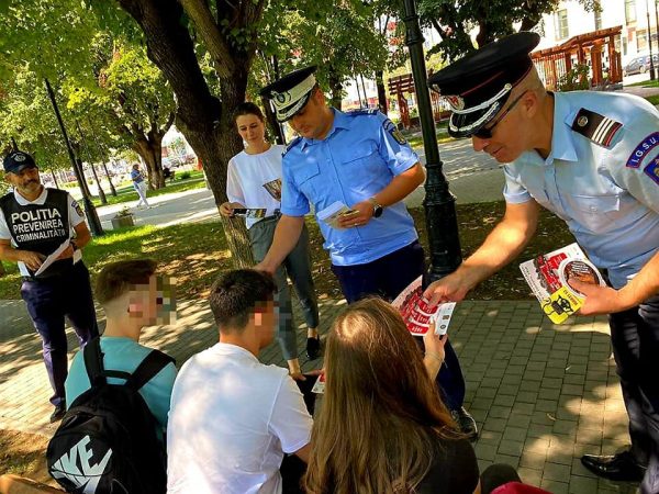 Acțiune stradală pentru siguranța cetățenilor