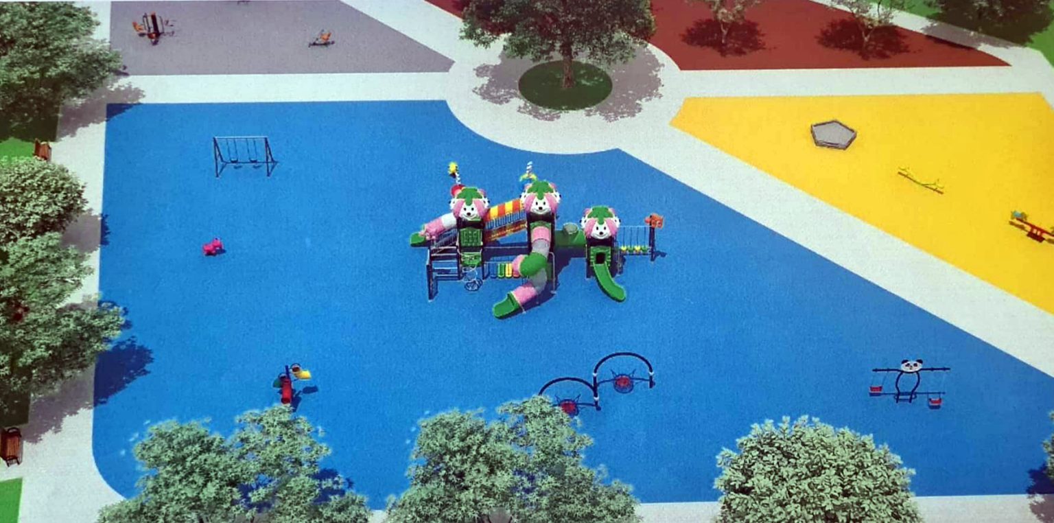 La Doicești, un parc ultramodern în cartierul Colonie și o sală de sport pentru întreaga comună