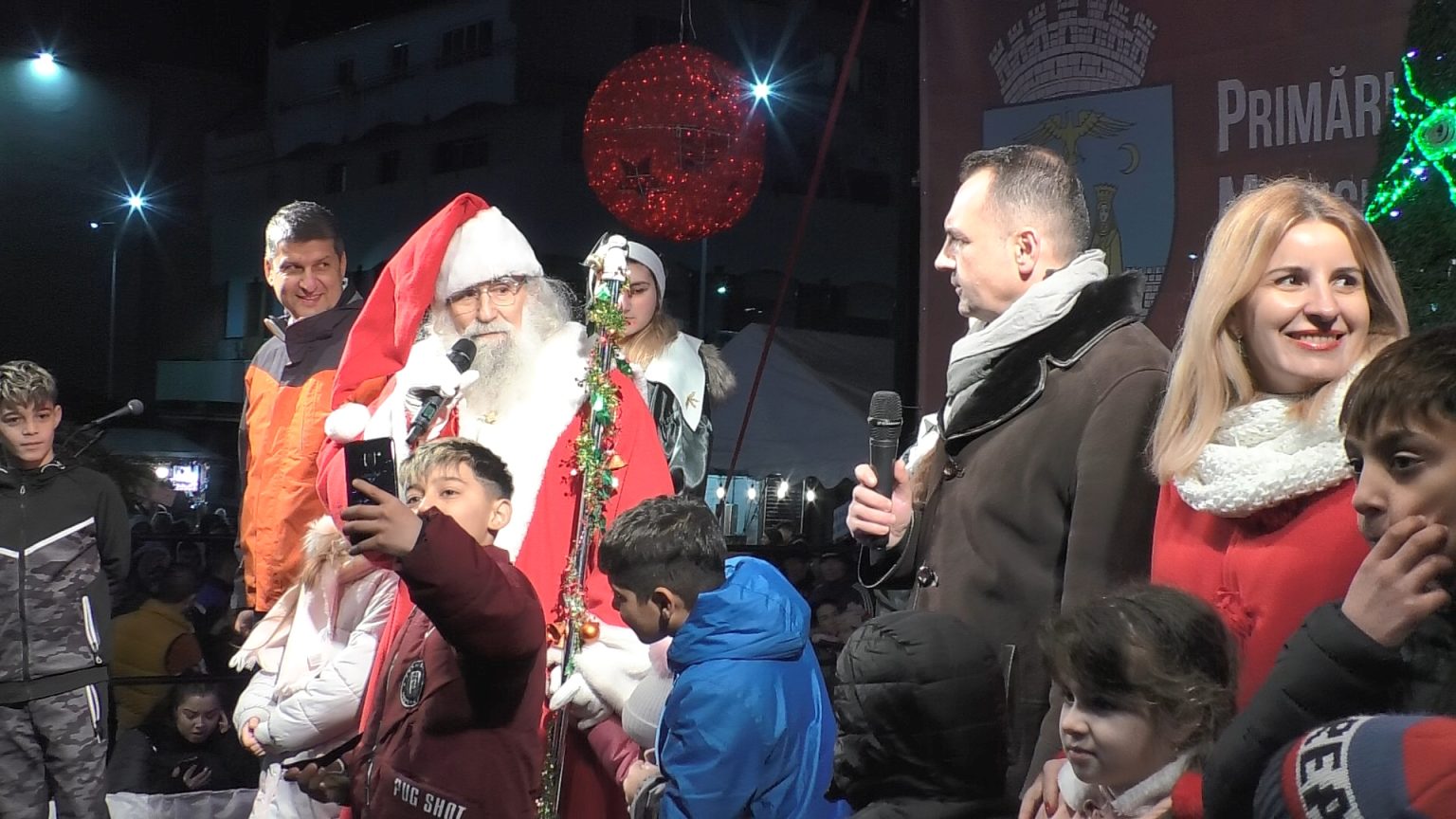 Moș Crăciun va sosi la Târgoviște, astăzi 15 decembrie