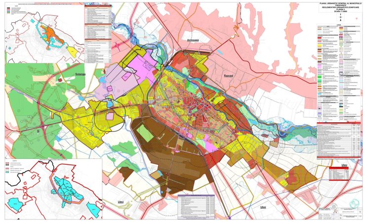 “Elaborarea si transpunerea in format digital a Planului Urbanistic General al Municipiului Targoviste”