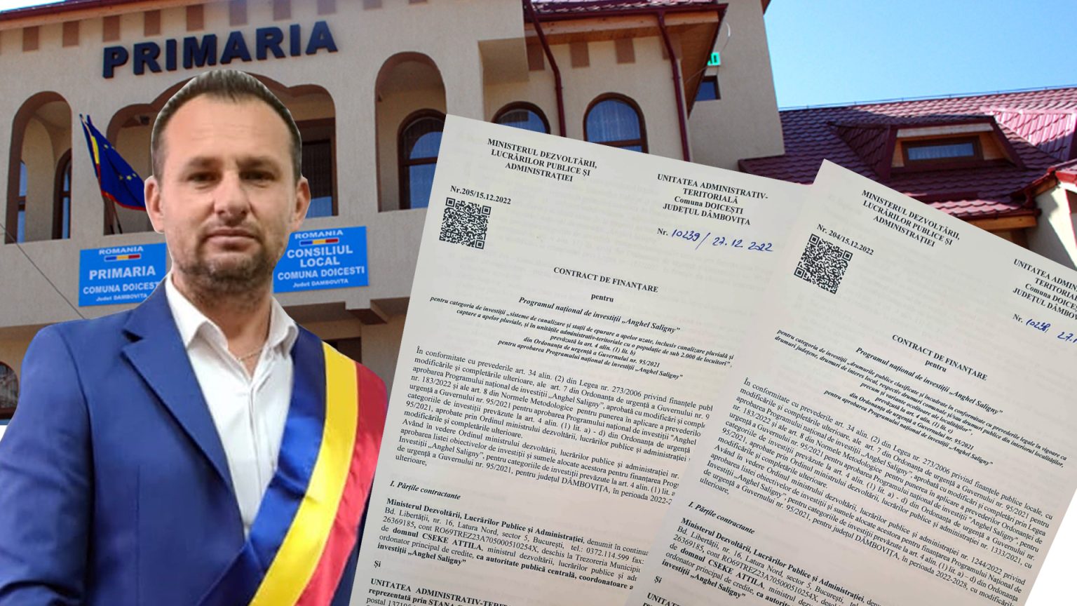 Noi investiții pentru comuna Doicești, cu finanțare prin Anghel Saligny