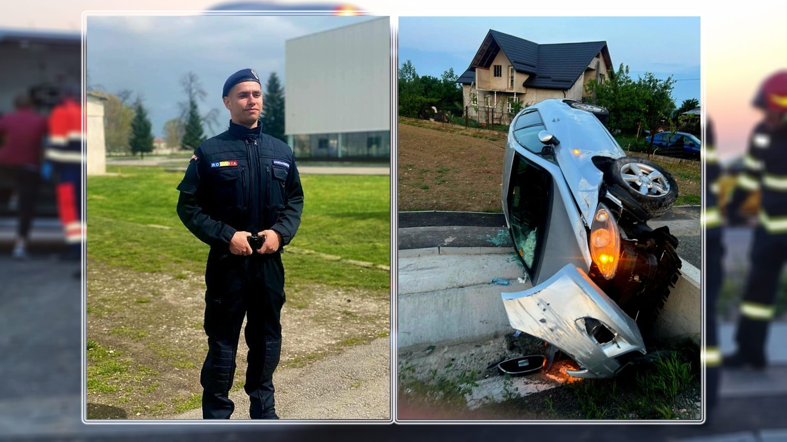 Merită tot respectul! Jandarmul sergent-major Dan Marius a fost omul potrivit la locul potrivit!