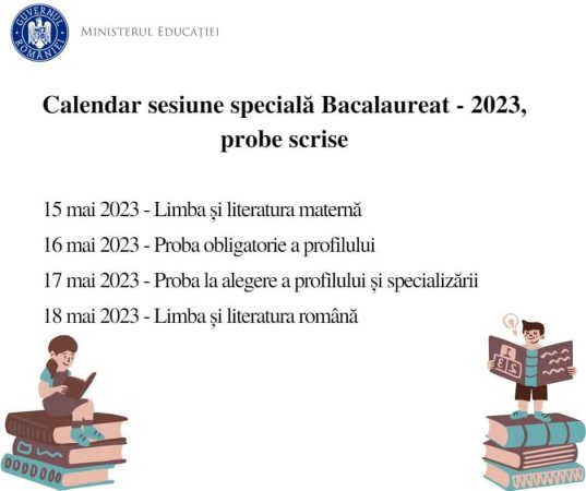 BACALAUREAT 2023,SESIUNEA OLIMPICILOR