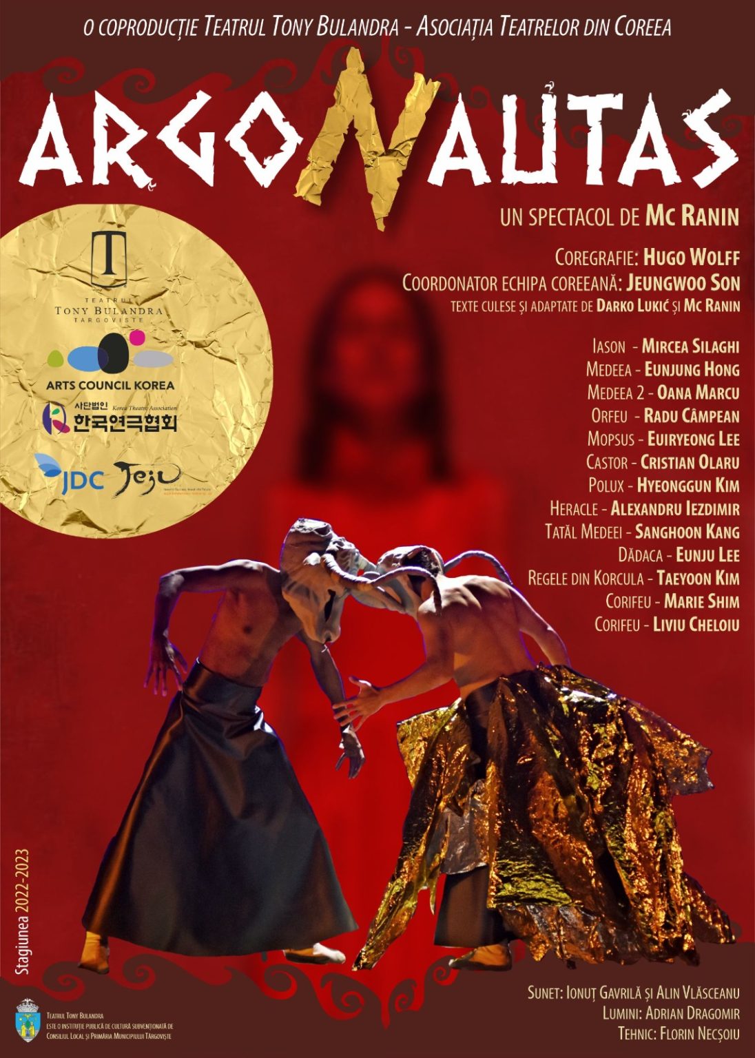 În deschiderea Festivalului BABEL, va fi prezentat spectacolul Argonautas