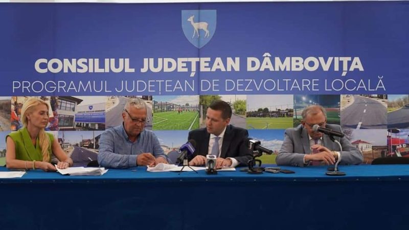 Primăria I.L.Caragiale și CJ Dâmbovița vor implementa patru investiții majore în comuna I.L.Caragiale