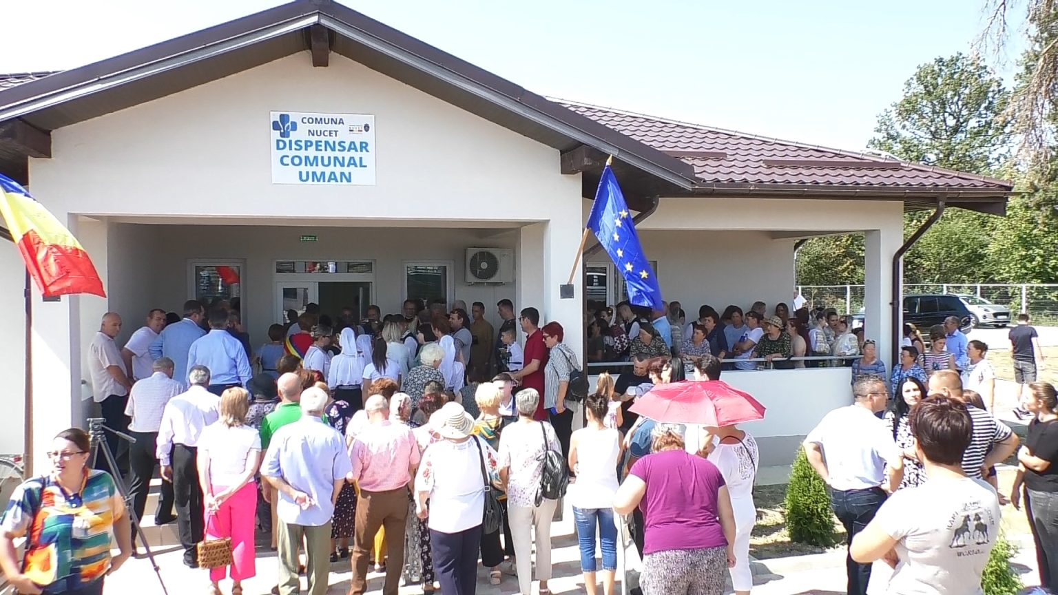 Dispensar medical ultramodern în comuna Nucet. VIDEO