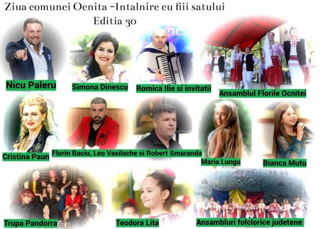 Pe 8 septembrie, Ziua comunei Ocnița – Întâlnire cu fiii satului, ediția 30
