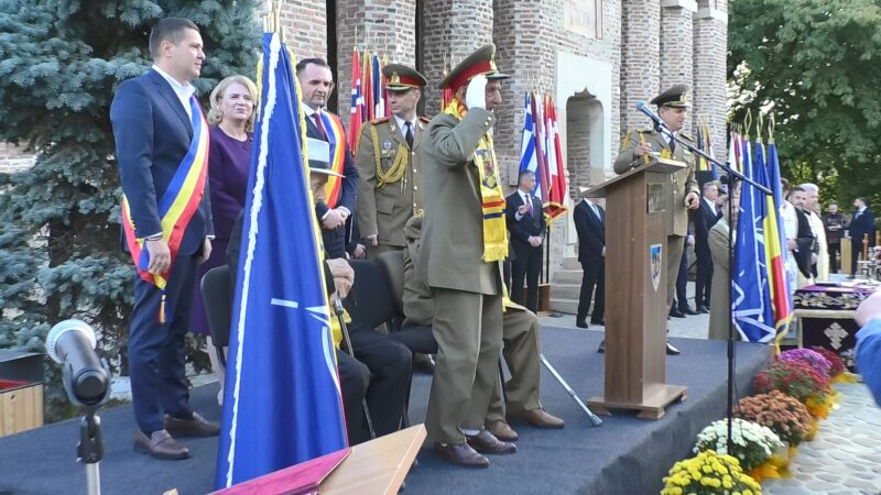 Curtea Domnească din Târgoviște a găzduit manifestările dedicate Zilei Armatei României. VIDEO